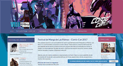 Desktop Screenshot of festivaldelmanga.com
